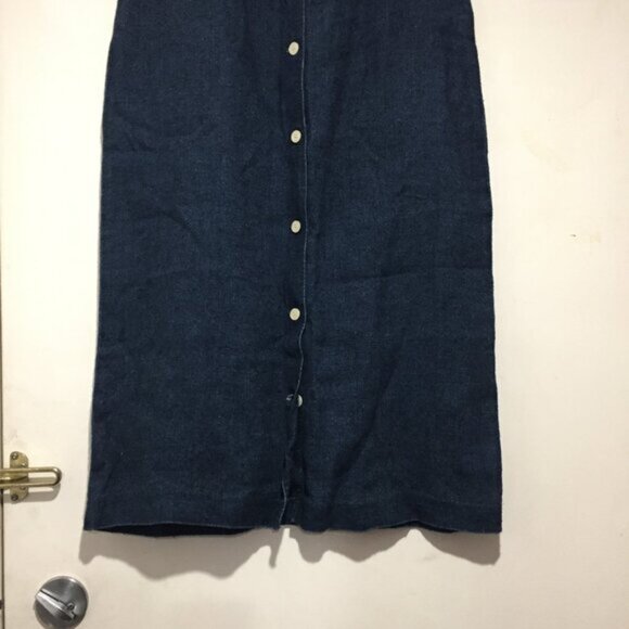 VINTAGE SUNG SPORT SAKS FIFTH AVENUE LINEN SKIRTS SIZE 14 - Picture 4 of 12